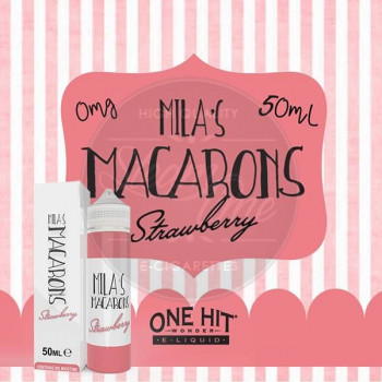 Strawberry (50ml) Plus e Liquid by Mila's Macarons MHD Ware