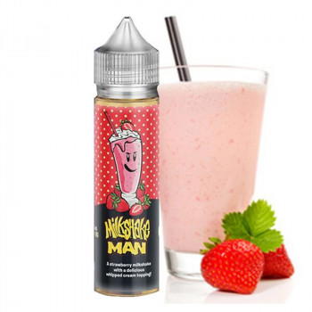 Milkshake Man Strawberry Plus 50ml e Liquid by Marina Vapes