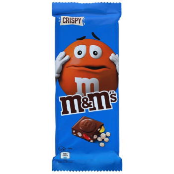 M&M's Block Crispy 165g Schokolade