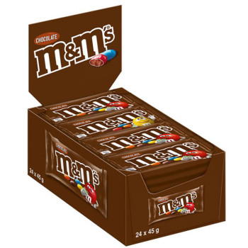 M&M's Chocolate Schokolinsen 24x 45g