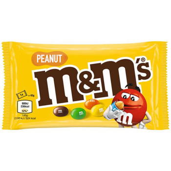 M&M's Peanut Schokolinsen mit Erdnusskern