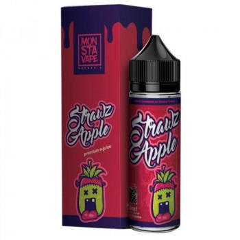 Strawz Apple (50ml) Plus e Liquid by Monsta Vape Strawz Apple (50ml) Plus e Liquid by Monsta Vape