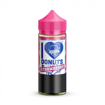 I Love Donuts Strawberry 80ml Shortfill Liquid by Mad Hatter