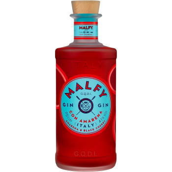 Malfy Con Amarena Gin mit Amarenakirsche, Schwarzkirsche 41% Vol. 700ml