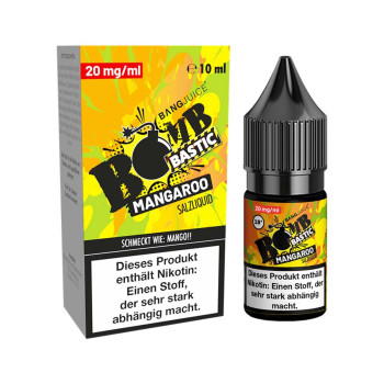 Mangaroo - Bombbastic Hybrid NicSalt Liquid by Bang Juice