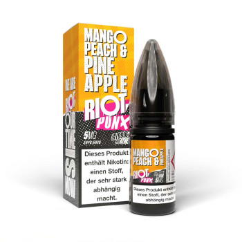 PUNX – Mango, Pfirsich & Ananas Hybrid NicSalt Liquid by Riot Squad 10ml / 5mg