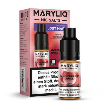 Maryliq Blackcurrant Apple NicSalt Liquid