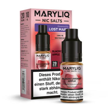 Maryliq Blackcurrant Apple NicSalt Liquid 10ml / 20mg