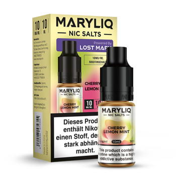 Maryliq Cherry Lemon Mint NicSalt Liquid 10ml / 10mg