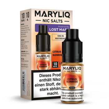 Maryliq Citrus Sunrise NicSalt Liquid 10ml / 10mg