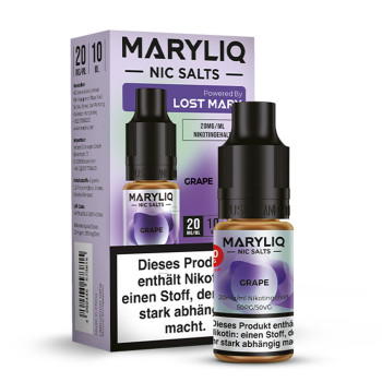 Maryliq Grape NicSalt Liquid 10ml / 20mg