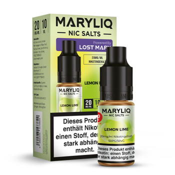 Maryliq Lemon Lime NicSalt Liquid 10ml / 20mg