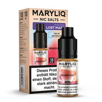 Maryliq Peach Ice NicSalt Liquid 10ml / 10mg