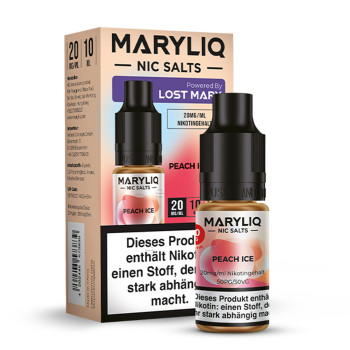 Maryliq Peach Ice NicSalt Liquid 10ml / 20mg