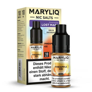 Maryliq Pineapple Ice NicSalt Liquid 10ml / 10mg