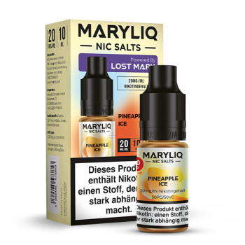 Maryliq Pineapple Ice NicSalt Liquid 10ml / 20mg