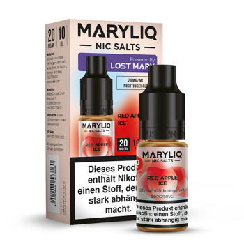 Maryliq Red Apple Ice NicSalt Liquid 10ml / 20mg