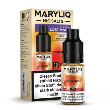 Maryliq Sour Red NicSalt Liquid