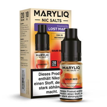 Maryliq Sour Red NicSalt Liquid 10ml / 20mg