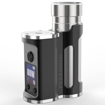 Mechvape Paramour DNA80C SBS Box Mod Schwarz-Silber