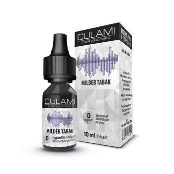 Milder Tabak Liquid by Culami