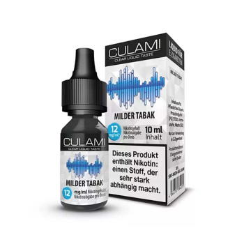 Milder Tabak Liquid by Culami 12mg / 10ml