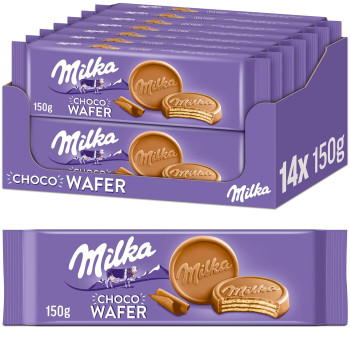 Milka Choco Wafer Cookies 14x 150g