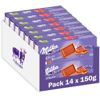 Milka Choco Biscuits Schokoladen Kekse  14x 150g