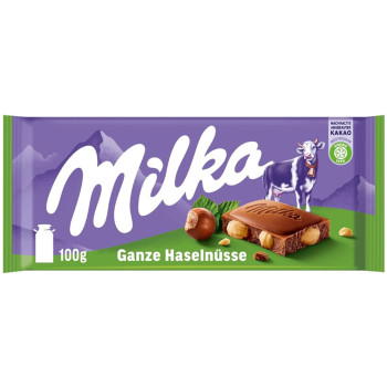 Milka Haselnuss Schokolade