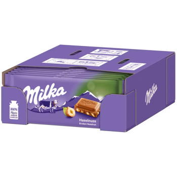 Milka Haselnuss Schokolade 22x 100g