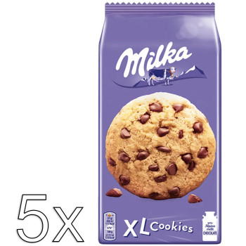 Milka XL Cookies 5x 184g