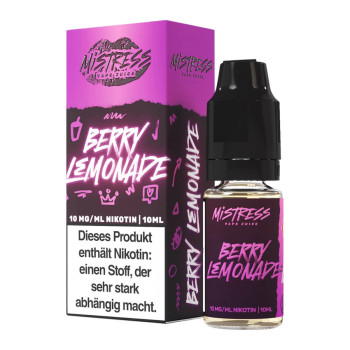 Berry Lemonade NicSalt Liquid by Mistress Vape Juice 10ml / 10mg