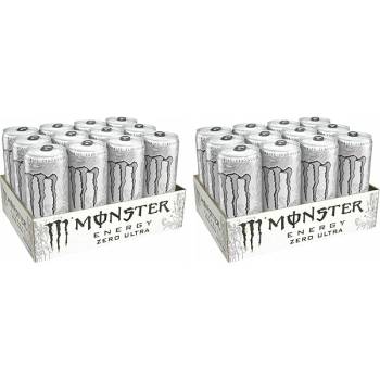 Monster Ultra White Zero Sugar Energy Drink 24x 500ml