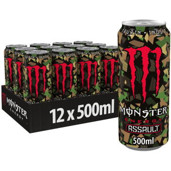 Monster Assault Energy Drink 12x 500ml