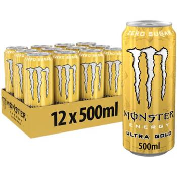 Monster Energy Ultra Gold Zero Sugar 12x 500ml