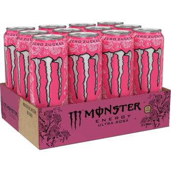 Monster Energy Ultra Rosá Zero Sugar 12x 500ml