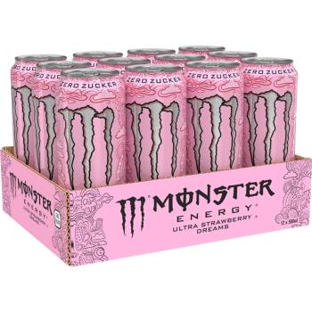 Monster Energy Ultra Strawberry Dreams Zero Sugar 12x 500ml