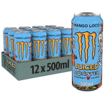 Monster Juiced Mango Loco Energy Drink 12x 500ml