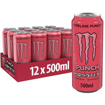 Monster Punch Pipeline Energy Drink 12x 500ml