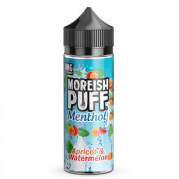 Apricot & Watermelon Menthol 100ml Shortfill Liquid by Moreish Puff Apricot & Watermelon Menthol 100ml Shortfill Liquid by Moreish Puff