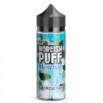 Blackcurrant Menthol 100ml Shortfill Liquid by Moreish Puff Blackcurrant Menthol 100ml Shortfill Liquid by Moreish Puff