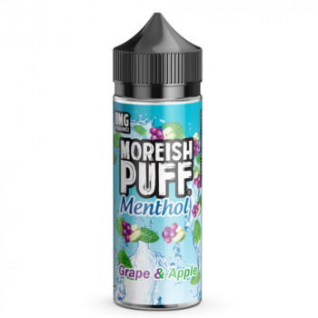Grape & Apple Menthol 100ml Shortfill Liquid by Moreish Puff Grape & Apple Menthol 100ml Shortfill Liquid by Moreish Puff