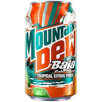 Mountain Dew Baja Cabo Citrus 355ml