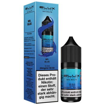 Mr. Blue NicSalt Liquid by Elux 10ml / 10mg