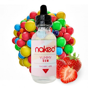 Naked 100 - Yummy Gum 50ml Plus e Liquid
