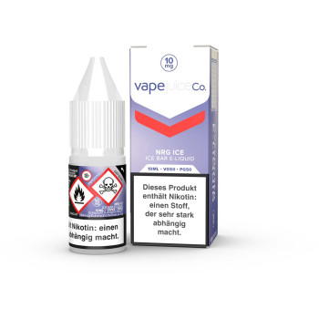 NRG Ice NicSalt Overdosed Liquid by VapeJuiceCo 10ml / 10mg