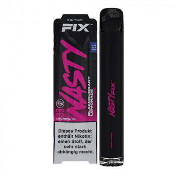 Nasty Juice AIRFIX E-Zigarette 675 Züge 700mAh NicSalt Blackcurrant Lemonade 10mg