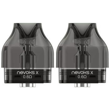 Nevoks X Pod Ersatzpod 2er Pack 0,6Ohm