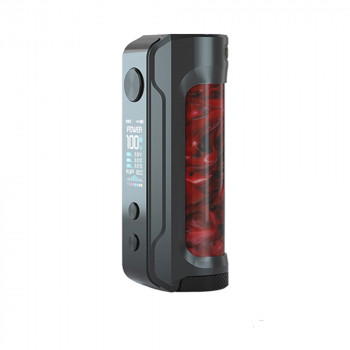 OBS Engine 100W Box Mod Akkuträger Gunmetal-Ruby-Red