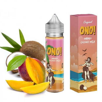 Mango Coconut Milk 50ml e Liquid Plus by Ono!
